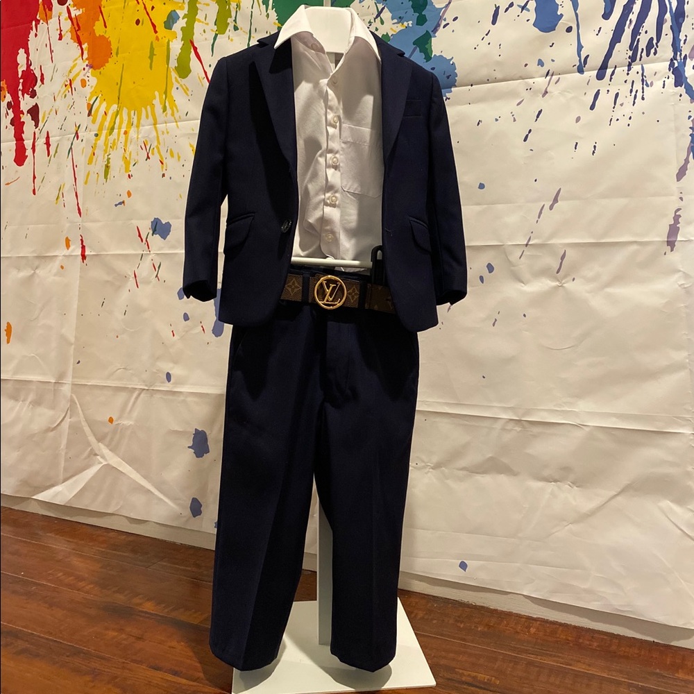 3 piece Navy Suit set